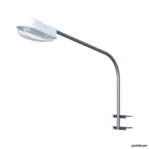 Кронштейн однорожковый приставной, высота 1200 мм, вылет 500 мм