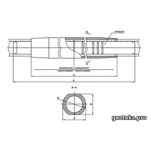 Зажим соединительный САП-500-1